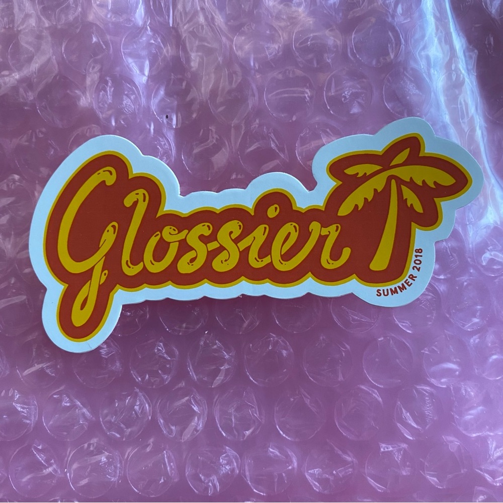 [NWT] Glossier Summer 2018 Sticker